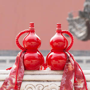 Bouteille à vin en céramique de style pagode, très vendue <span class=keywords><strong>sur</strong></span> <span class=keywords><strong>Internet</strong></span>, 0,5 kg, portable, théière, en provenance de Chine - Product Image 3