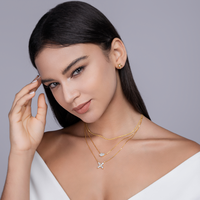 Collier pendentif en moissanite taille cœur brillante en argent sterling 925 avec pierre d'accentuation, bijoux fins de luxe empilables