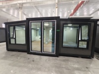 Maison préfabriquée extensible en conteneur |   Mini-maison portable, bureau, appartement, hôtel, supermarché, centre commercial, boutique