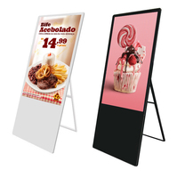 Affichage numérique LCD sur pied de 55 pouces, écran tactile infrarouge, affichage publicitaire pour centre commercial, ascenseur, affiche numérique SDK