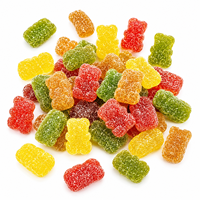 Fabricant OEM de bonbons gélifiés aux fruits acidulés Halal en vrac, confiserie personnalisée en gros