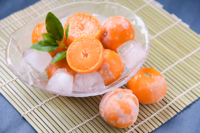 Natuurlijke frisheid Mikan Mandarijn, bevroren exotisch citrusfruit voor diverse toepassingen