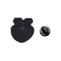 Broche en émail mignonne et originale, motifs Citrouille, Chat, Carotte, Lapin, Légumes et Animaux, avec lunettes de soleil stylées, orange et bleu, cadeau bijou pour amis