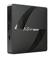 XS97 MAX+ Amlogic S905X4 Quad Core 8K TV Box 4GB+32GB WiFi de Doble Banda BT 5.0 Multifuncional Directo de Fábrica