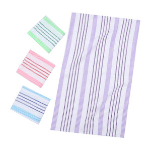 Custom Double-Sided Dishcloth 43x70 Cm Moisture <b>Absorbent</b> Tea Towel Kitchen Cleaning <b>Cloth</b> Mixed Colors - Product Image 5