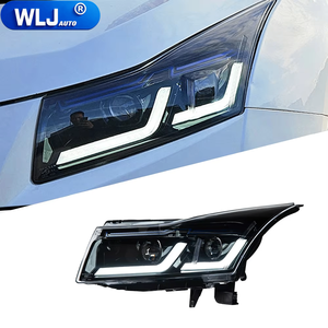 Ensemble de phares à <span class=keywords><strong>LED</strong></span> WLJ pour BMW 2009-2014, DRL à <span class=keywords><strong>LED</strong></span> bicolore pour BMW Série 5, mise à niveau de style, phare avant - Product Image 1