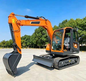 Miniexcavadora DX75 de 7.5T, Excavadora Hidráulica Compacta para Construcción Urbana, Jardinería y Agricultura - Product Image 2