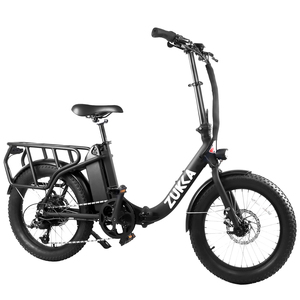 Vélo électrique pliable ZUKKA 48V 500W <span class=keywords><strong>à</strong></span> propulsion arrière, batterie lithium 15Ah, cadre en alliage d'aluminium, unisexe, grande autonomie, puissant, moteur sans balais - Product Image 4