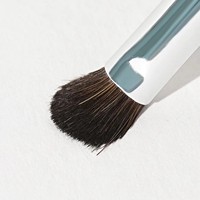 Pinceau correcteur pour fard à paupières à marque privée, logo personnalisé, petit pinceau plat de précision pour détails des yeux, outils de maquillage en gros