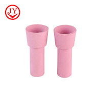 Buse de sablage en céramique rose résistante aux hautes températures, buse de remplacement pour pistolet de sablage
