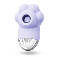 Vibrateur à succion en forme de patte de chat pour femmes, stimulateur clitoridien à impulsions d'air, silicone souple, rechargeable par USB, 10 fréquences, 100% étanche