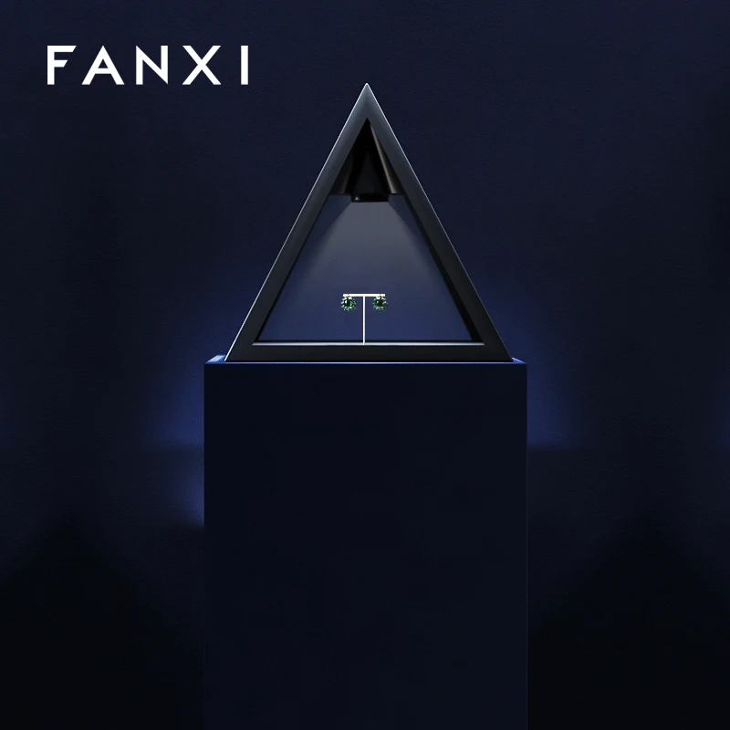 Source FANXI ZG005 Custom Unique Black Gun Triangle showcase