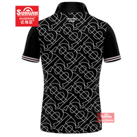 T-shirt de cricket à sublimation intégrale, motif nouveau design, maillots de cricket, uniformes de cricket pour hommes, séchage rapide, polyester