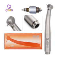 Turbine dentaire manuelle haute vitesse 6 trous avec connecteur rapide à fibre optique – Équipement dentaire