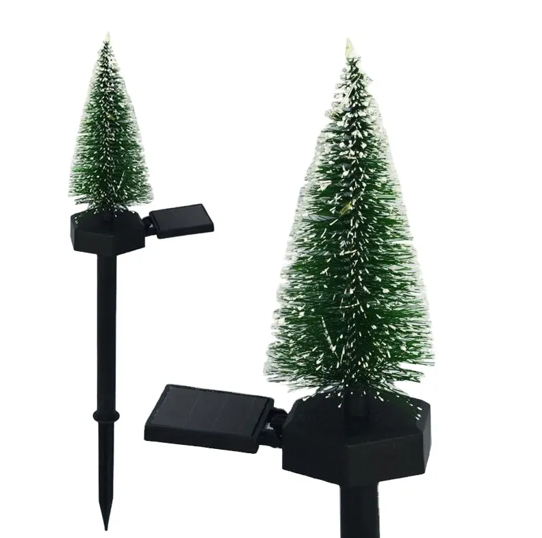 Solar Garden Lights Tree Outdoor Multi-Color Changing LED Stake Lights Flower for Garden  Patio  Yard and Decoration