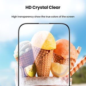 ฟิล์มกระจกนิรภัย OEM HD ใส ป้องกันรอยนิ้วมือ ความแข็ง 9H ติดตั้งง่าย - Product Image 3