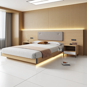 Распродажа, каркас для кровати в мотеле, мебель для спальни, стильный дизайн, 3-звездочная гостиничная мебель, применимая к аренде квартир - Product Image 3