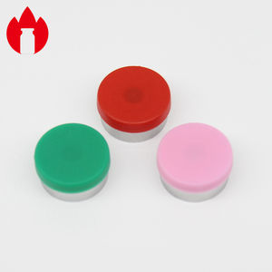 백신 유리제 작은 유리병을 위한 물개 모자 떨어져 13mm 알루미늄 손가락으로 튀김 2ml - Product Image 4