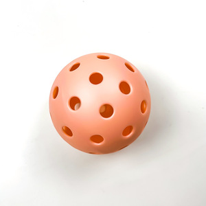 Pelota de Pickleball Infantil Perlada de Moda, 74 mm de Diámetro, 40 Agujeros, Núcleo Hueco, Elástica, Resistente al Desgaste, de Plástico para Entrenamiento al Aire Libre - Product Image 1