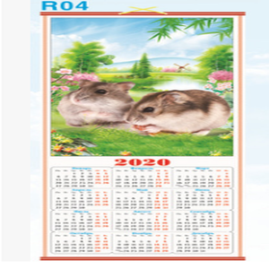 Precio barato al por mayor de impresión personalizado de buena calidad calendario de pared - Product Image 5