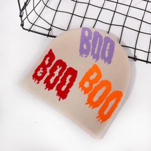 Fabricante de gorros Logotipo personalizado Texto en negrita Moda y moda para adolescentes Tejido Y2k Beanie Top redondo sin pliegues Sombreros de invierno - Product Image 6