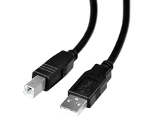 Großhandel Schwarz USB Data Sync Drucker kabel Kabel USB 2.0 AM zu BM Verlängerung kabel für Computer drucker
