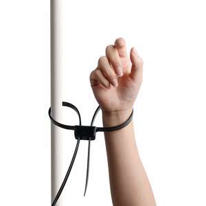 Üretici fiyat mahkum kelepçe kablo bağları tek kullanımlık naylon bağları kelepçe yüksek kalite özelleştirilmiş - Product Image 2