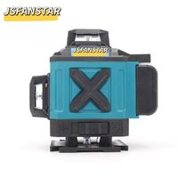 Niveau laser rotatif 3D à 12 lignes vertes magnétique mini auto-nivelant 360° avec télécommande – Prix OEM