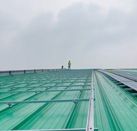 Système de montage de panneaux solaires sur carport en aluminium sur mesure pour le stationnement double commercial et résidentiel