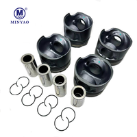 Nouveau kit de piston de moteur diesel OE 13101-30090 1KD avec pièces de rechange automatiques en aluminium pour Toyota Hiace Hilux Innova Fortuner