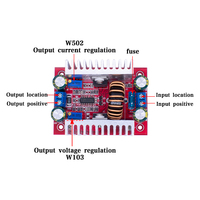 Module convertisseur élévateur DC-DC 400W 15A, alimentation à courant constant, pilote LED, chargeur de tension 8.5-50V vers 10-60V