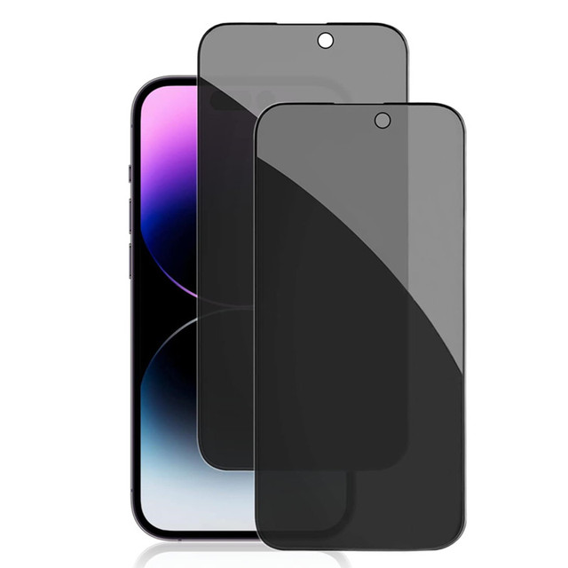 Privacy Tempered Glass Anti-Spy Screen Protector for iPhone 16 15 Pro Max 14 13 12 11 XR XS Max Factory Wholesale