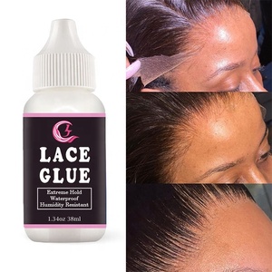 Colle adhésive invisible Clj en gros pour perruques, la meilleure colle à dentelle active et imperméable, et kit de coiffage résistant à la transpiration - Product Image 4