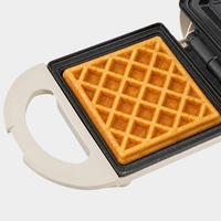 Grille-pain compact vertical à chauffage rapide avec revêtement antiadhésif et bords scellés pour bureau et garde-manger