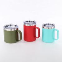 Mug isotherme en acier inoxydable de haute qualité - Tasse à café réutilisable à double paroi sans BPA pour la maison et le bureau (vente en gros)