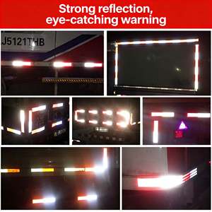 <span class=keywords><strong>Cinta</strong></span> <span class=keywords><strong>Reflectante</strong></span> 3M 983D Roja y Blanca DOT-C2 <span class=keywords><strong>para</strong></span> Señalización de Visibilidad en <span class=keywords><strong>Camiones</strong></span> y Remolques - Product Image 4