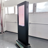 43 "55" extérieur résistant aux intempéries Android WiFi debout à écran tactile Totem HD LCD lecteur de publicité de signalisation numérique