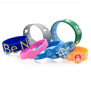 Pulseras de Silicona, Pulseras de Silicona para Softbol, Pulseras de Silicona Color Verde Azulado - Product Image 5