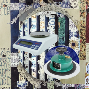 Balance de laboratoire économique, pèse-mètre GSM, découpeuse circulaire, écran LCD numérique pour textile 100g 0.01g OEM - Product Image 3