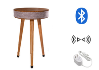 WEKIS Meilleure Vente Table Basse Intelligente Sans Fil Professionnelle à Prix Réduit avec Double Haut-Parleur Bluetooth, Meuble de Salon