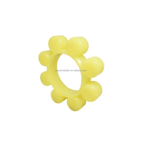 Coussinet de connexion en caoutchouc à plaque élastique en polyuréthane MT9 d'angle personnalisable OEM Accouplements d'arbre d'accouplement prune fabriqués en Chine