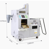 Fraiseuses de riz combinées de criblage d'alimentation automatique d'acier inoxydable