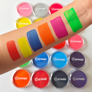 สีทาหน้าศิลปะยูวีหลากสี30ก. สำหรับตกแต่งวันฮาโลวีนสำหรับเด็ก - Product Image 2