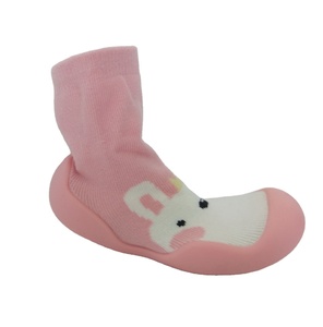 Nuovo Colore <span class=keywords><strong>Rosa</strong></span> Della <span class=keywords><strong>Neonata</strong></span> Prewalker Calzino Scarpe Da Passeggio - Product Image 1