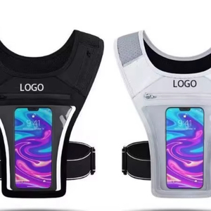 Gilet de course Camelbak avec bouteille d'hydratation de 500 ml et sacoche de poitrine avec support pour téléphone - échantillon gratuit - Product Image 1