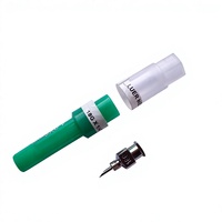 Aiguilles de vaccination et d'injection pour poissons et volailles, emballées individuellement, 18 G 5 MM Luer Lock, pour chiens et usage vétérinaire