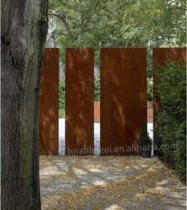<span class=keywords><strong>ฉาก</strong></span><span class=keywords><strong>กั้น</strong></span><span class=keywords><strong>ห้อง</strong></span>เหล็ก Corten เหล็กสีดำพับความเป็นส่วนตัวหน้าจอเหล็กและรั้ว - Product Image 5