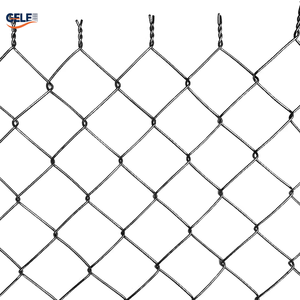 Eco Friendly Hot Dipped Galvanized Chain Link Fence Roll Garage Wire <b>Mesh</b> Fence Villa Security Fencing <b>Net</b> PVC Diamond <b>Mesh</b> - Product Image 6