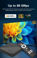 HOT Mortal T1S Android14 Smart TV Box ALLwinner H313 Télécommande vocale Wifi 6 HDR Mise à jour automatique OTA Lecteur multimédia multilingue