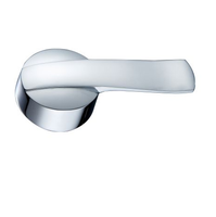 Poignée de robinet en zinc chromé pour robinet de bidet à levier unique